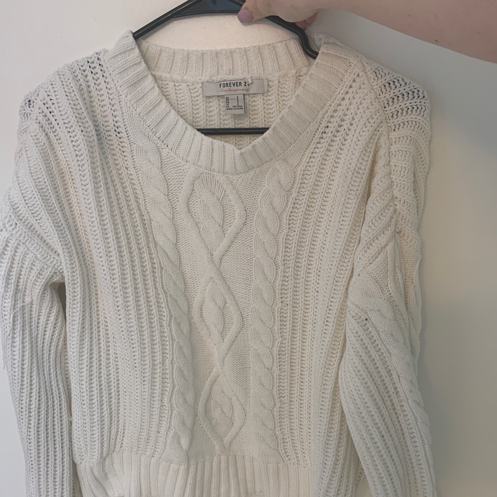 White sweater